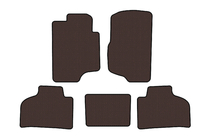 Chevrolet Silverado 2007–2013 Gumijas paklājiņi Carsuit (Brūni) foto 1