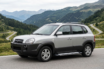 Hyundai Tucson JM 2004– Sānu pakāpieni Rainbow (2 gab., alumīnijs) foto 1