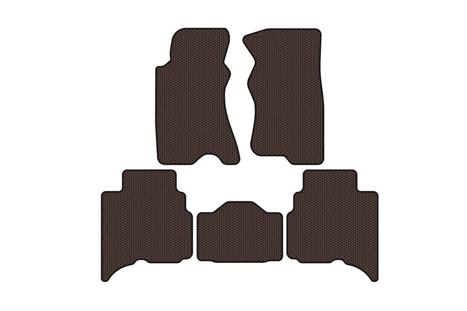 GreatWall Haval/Hover H3 2005–2013 Gumijas paklājiņi Carsuit (Brūni) Image
