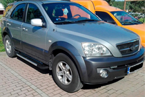 Kia Sorento I BL 2002–2009 Sānu pakāpieni RedLine V1 (2 gab., alumīnijs) foto 1