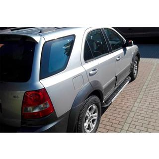 Sānu pakāpieni RedLine V1 (2 gab., alumīnijs) foto 2