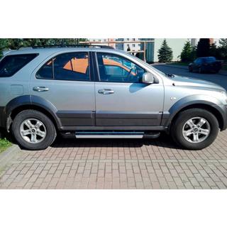 Sānu pakāpieni RedLine V1 (2 gab., alumīnijs) foto 4