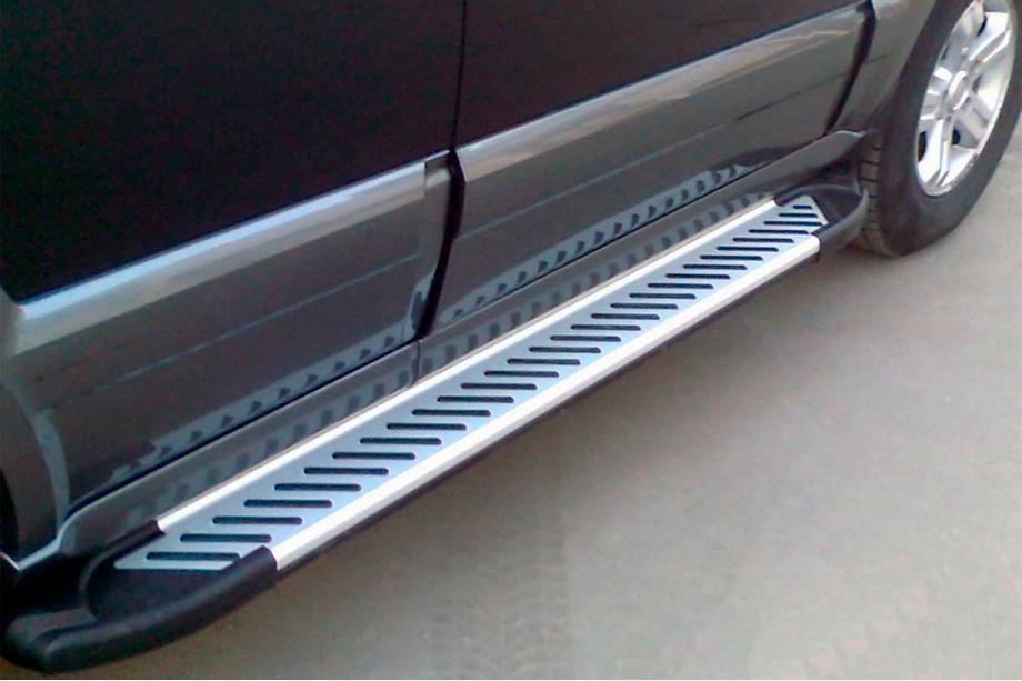 Kia Sorento I BL 2002–2009 Sānu sliekšņi Line (2 gab., alumīnijs) Image