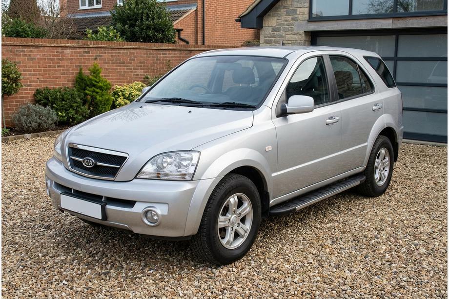 Kia Sorento I BL 2002–2009 Sānu sliekšņi Duru (2 gab., alumīnijs) Image