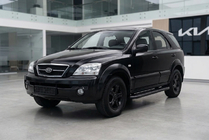 Kia Sorento I BL 2002–2009 Sānu pakāpieni Bosphorus Black (2 gab., alumīnijs) foto 1