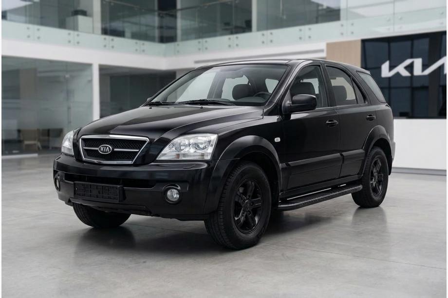 Kia Sorento I BL 2002–2009 Sānu pakāpieni Bosphorus Black (2 gab., alumīnijs) Image