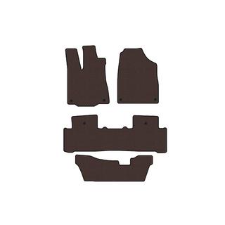 Carsuit gumijas paklāji salonam (3 rindas, brūni) Acura MDX 2013–2020 foto 1
