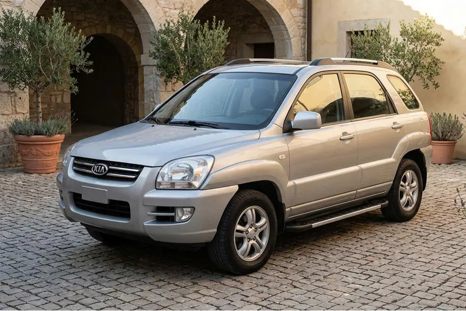 Kia Sportage 2004–2010 Sānu pakāpieni RedLine V1 (2 gab., alumīnijs) Foto 1