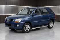 Kia Sportage 2004–2010 Sānu pakāpieni Maydos V1 (2 gab., alumīnijs ↗ nerūsējošais tērauds) foto 1