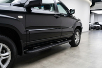 Kia Sportage 2004–2010 Sānu pakāpieni Bosphorus Black (2 gab., alumīnijs) foto 1