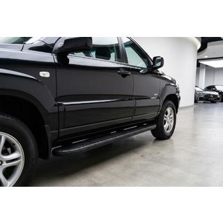 Sānu pakāpieni Bosphorus Black (2 gab., alumīnijs) Kia Sportage 2004–2010 foto 1