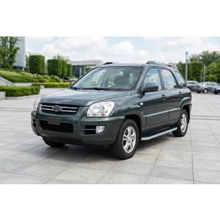 Sānu pakāpieni Tayga Grey (2 gab., alumīnijs) Kia Sportage 2004–2010 foto 1