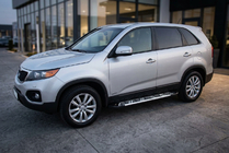 Kia Sorento II XM 2009–2014 Sānu sliekšņi Sunrise (2 gab., alumīnijs) 2010–2013 foto 1