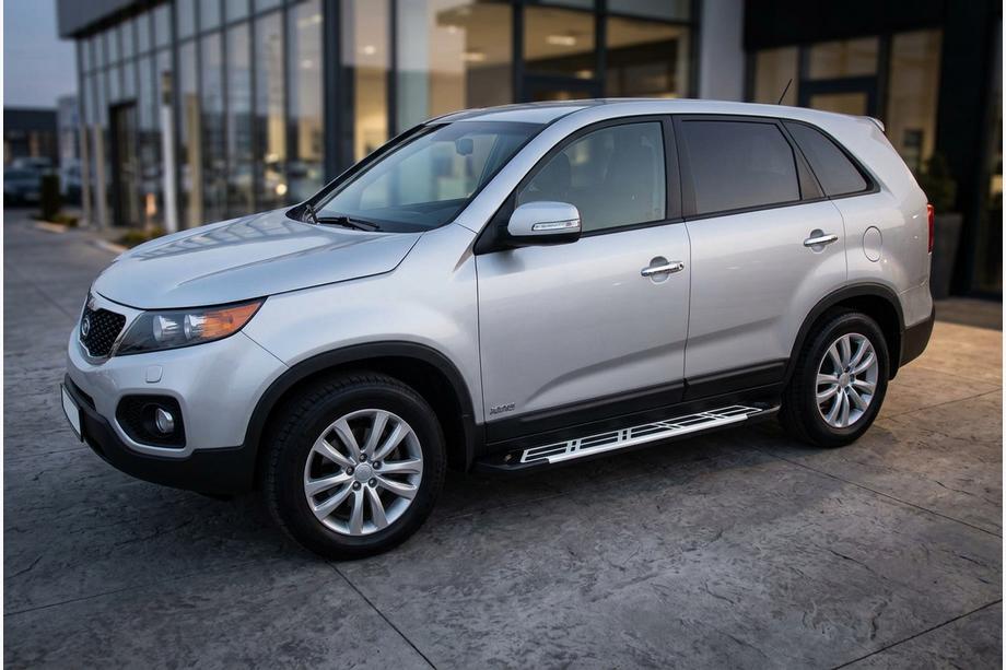 Kia Sorento II XM 2009–2014 Sānu sliekšņi Sunrise (2 gab., alumīnijs) 2010–2013 Image