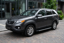 Kia Sorento II XM 2009–2014 Sānu pakāpieni Duru (2 gab., alumīnijs) foto 1