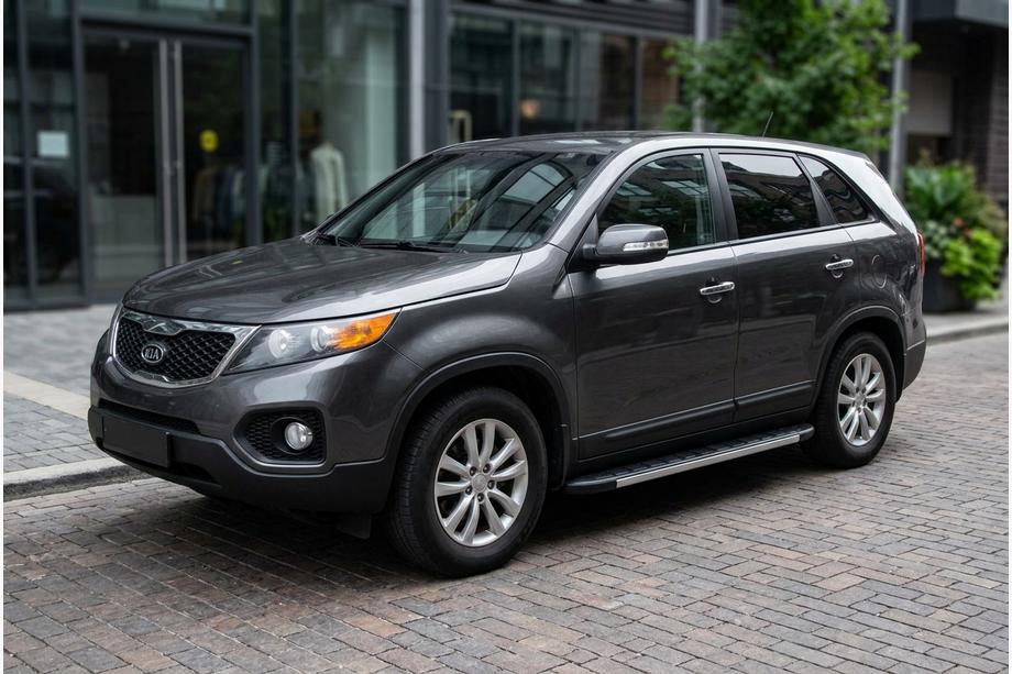 Kia Sorento II XM 2009–2014 Sānu pakāpieni Duru (2 gab., alumīnijs) Image
