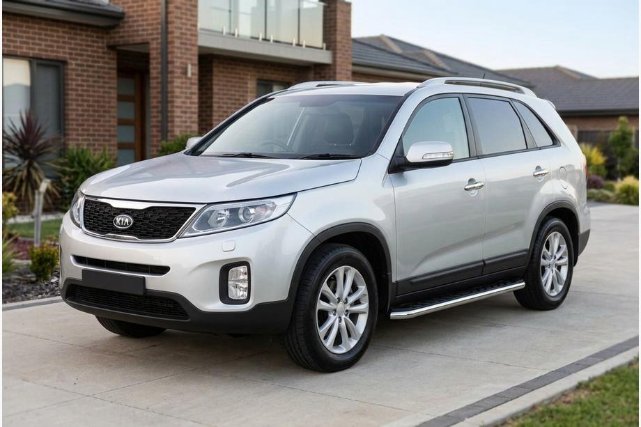 Kia Sorento II XM 2009–2014 Sānu pakāpieni Maydos V1 (2 gab., alumīnijs ↗ nerūsējošais tērauds) Image