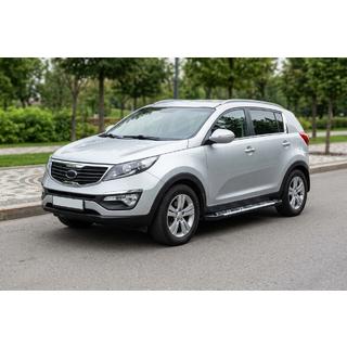 Sānu sliekšņi Sunrise (2 gab., alumīnijs) Kia Sportage 2010–2015 foto 1