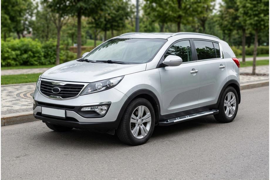 Kia Sportage 2010–2015 Sānu sliekšņi Sunrise (2 gab., alumīnijs) Image