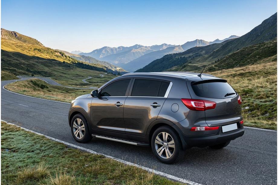 Kia Sportage 2010–2015 Sānu sliekšņi Duru (2 gab., alumīnijs) Image