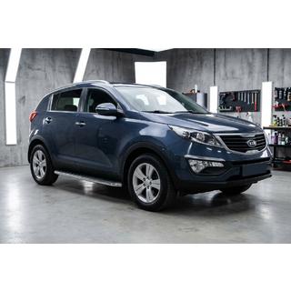 Sānu kāpšļi Maydos V1 (2 gab., alumīnijs) Kia Sportage 2010–2015 foto 1