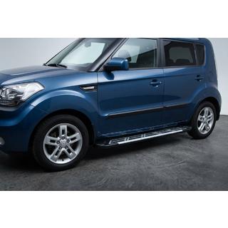 Sānu sliekšņi Sunrise (2 gab., alumīnijs) Kia Soul I 2008–2013 foto 1