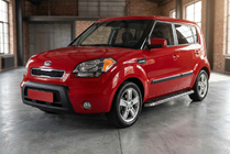 Kia Soul I 2008–2013 Sānu pakāpieni Maydos V1 (2 gab., alumīnijs ↗ nerūsējošais tērauds) foto 1