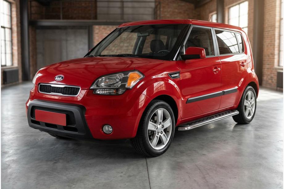 Kia Soul I 2008–2013 Sānu pakāpieni Maydos V1 (2 gab., alumīnijs ↗ nerūsējošais tērauds) Image