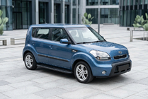 Kia Soul I 2008–2013 Sānu pakāpieni Bosphorus Black (2 gab., alumīnijs) foto 1