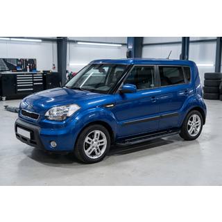Sānu sliekšņi RedLine Black (2 gab., alumīnijs) Kia Soul I 2008–2013 foto 1
