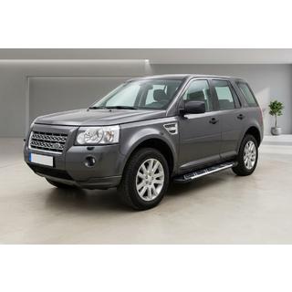 Sānu sliekšņi Sunrise (2 gab., alumīnijs) Land Rover Freelander II 2006–2014 foto 1