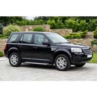 Sānu sliekšņi Line (2 gab., alumīnijs) Land Rover Freelander II 2006–2014 foto 1