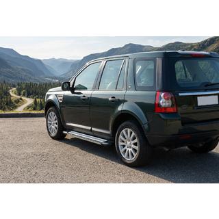 Sānu pakāpieni Rainbow (2 gab., alumīnijs) Land Rover Freelander II 2006–2014 foto 1