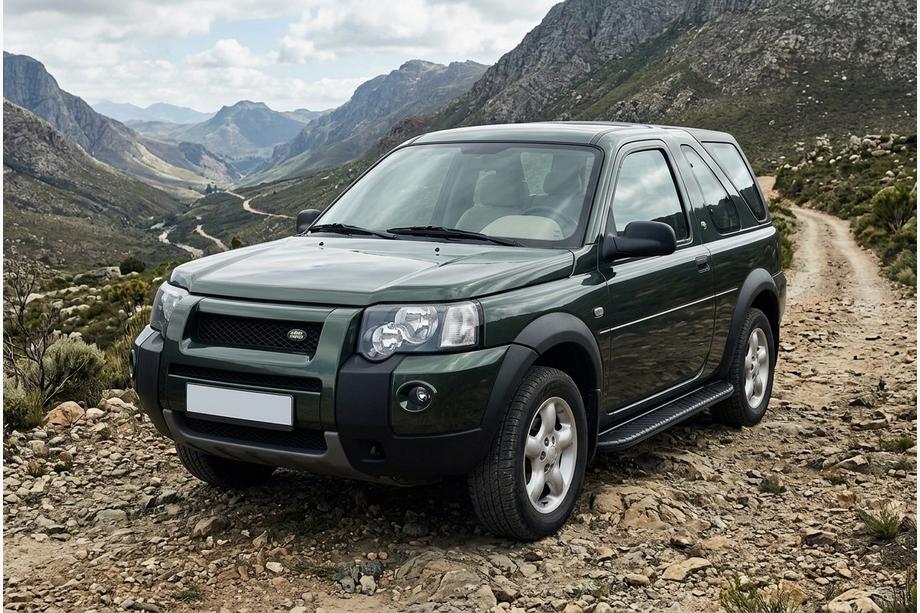 Land Rover Freelander I 1997–2006 Sānu pakāpieni Bosphorus Black (2 gab., alumīnijs) Image