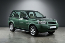 Land Rover Freelander I 1997–2006 Sānu pakāpieni Tayga Grey (2 gab., alumīnijs) foto 1