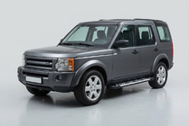 Land Rover Discovery III 2004–2009 Sānu sliekšņi Sunrise (2 gab., alumīnijs) foto 1