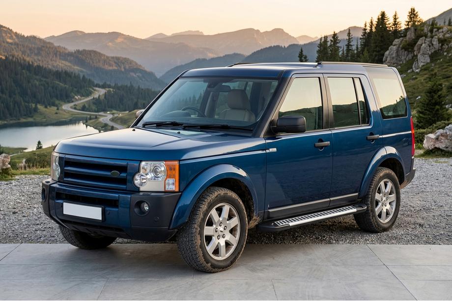 Land Rover Discovery III 2004–2009 Sānu sliekšņi Line (2 gab., alumīnijs) Image