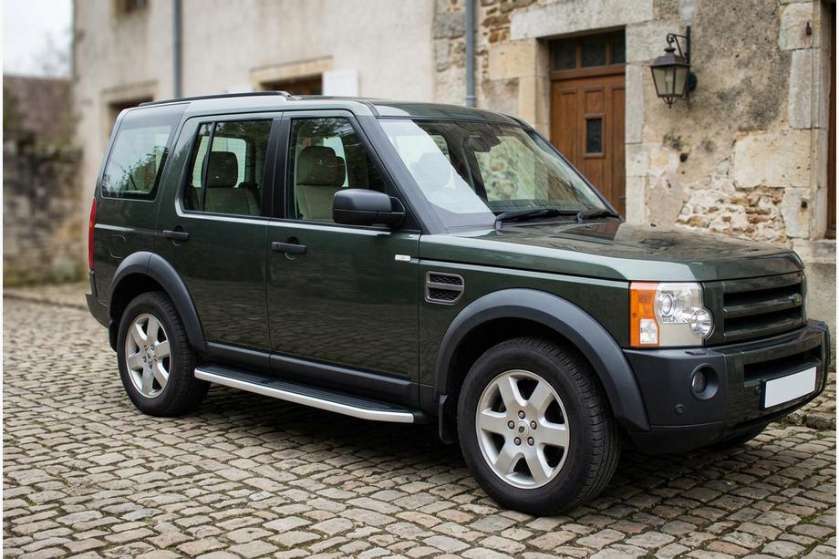 Land Rover Discovery III 2004–2009 Sānu pakāpieni Tayga Grey (2 gab., alumīnijs) Image