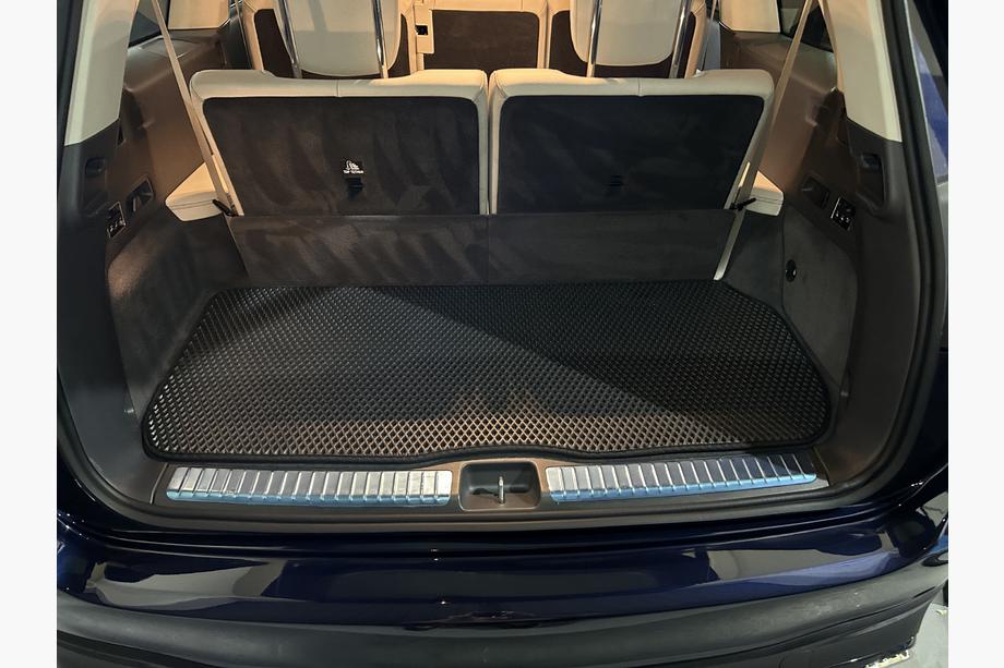 Mercedes GLS X167 2019– EVA bagāžnieka paklājiņš (3 rindas, melns) Image