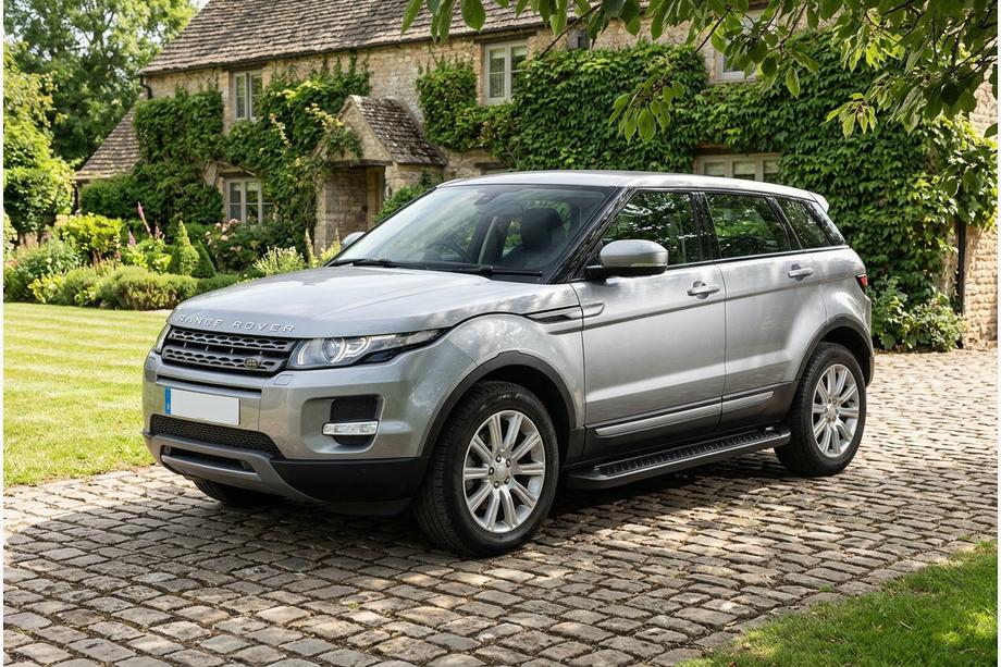 Range Rover Evoque 2012–2018 Sānu sliekšņi Allmond Black (2 gab., alumīnijs) Image