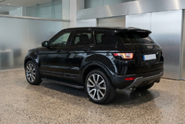 Range Rover Evoque 2012–2018 Sānu sliekšņi RedLine Black (2 gab., alumīnijs) foto 1
