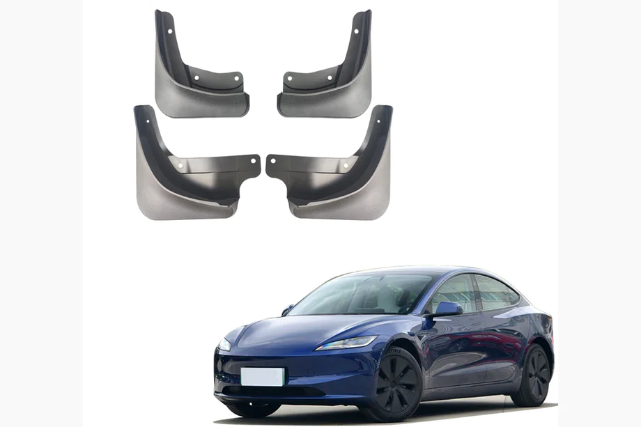 Tesla Model 3 2017– Premium dubļusargi (2023+, 4 gab.) Image