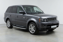 Range Rover Sport 2005–2013 Sānu pakāpieni Tayga Grey (2 gab., alumīnijs) foto 1