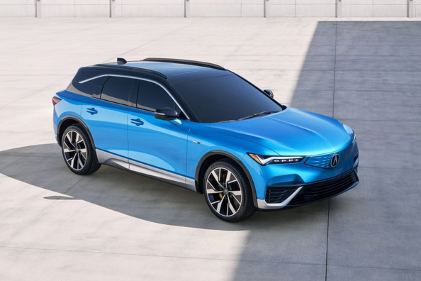 Otrās paaudzes elektriskais krosovers Acura ZDX