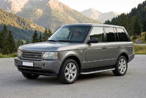 Range Rover III L322 2002–2012 Sānu pakāpieni Tayga Grey (2 gab., alumīnijs) foto 1