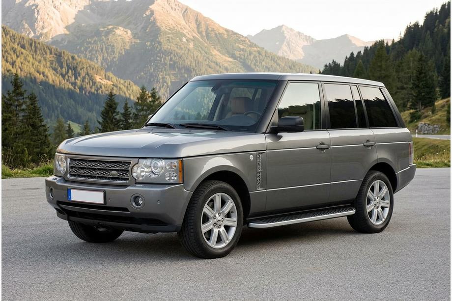 Range Rover III L322 2002–2012 Sānu pakāpieni Tayga Grey (2 gab., alumīnijs) Image