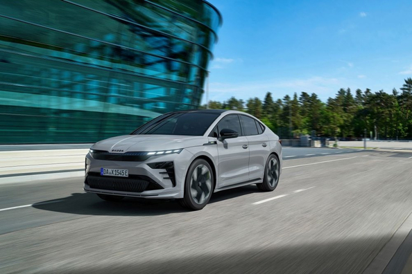 Skoda Enyaq Coupe RS 2025 apskats: sportisks elektriskais kupeja pēc atjauninājuma