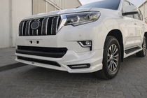Toyota Land Cruiser Prado 150 2009–2023 Priekšējā bampera lūpa TRD (2017-) foto 3