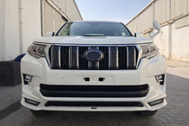 Toyota Land Cruiser Prado 150 2009–2023 Priekšējā bampera lūpa TRD (2017-) foto 4
