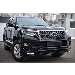 Priekšējā bampera lūpa TRD (2017-) Toyota Land Cruiser Prado 150 2009–2023 foto 1